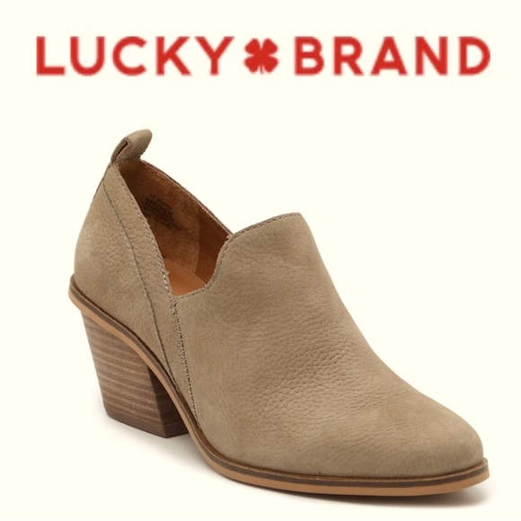 Lucky Brand Shoes - Lucky Brand Women’s Vennia Bootie Size 8.5/39 Taupe